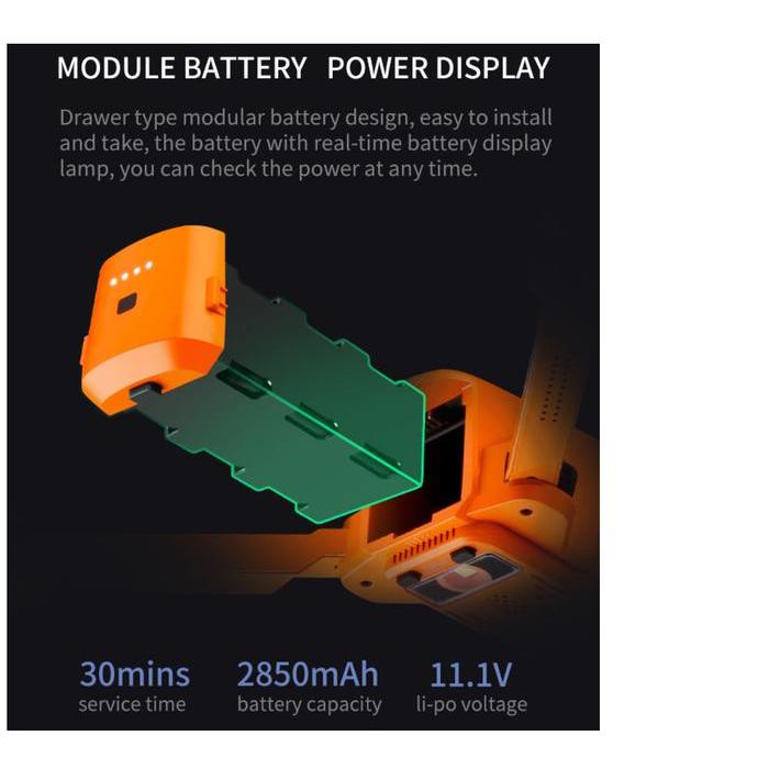 Jjrc X17 G105 Drone Battery 11.1V 2850Mah Lipo Baterai