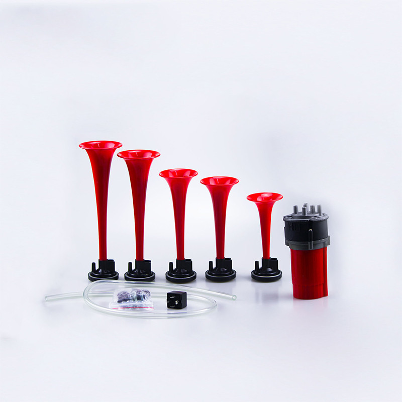 5-tube Music Electric Air Horn TZ-F013-1 Electric Car Horn Truck Horn modification kit Pneumatic 5-t