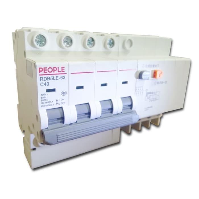 Rccb / Elcb / Rcbo Peopel 4Pole 40A