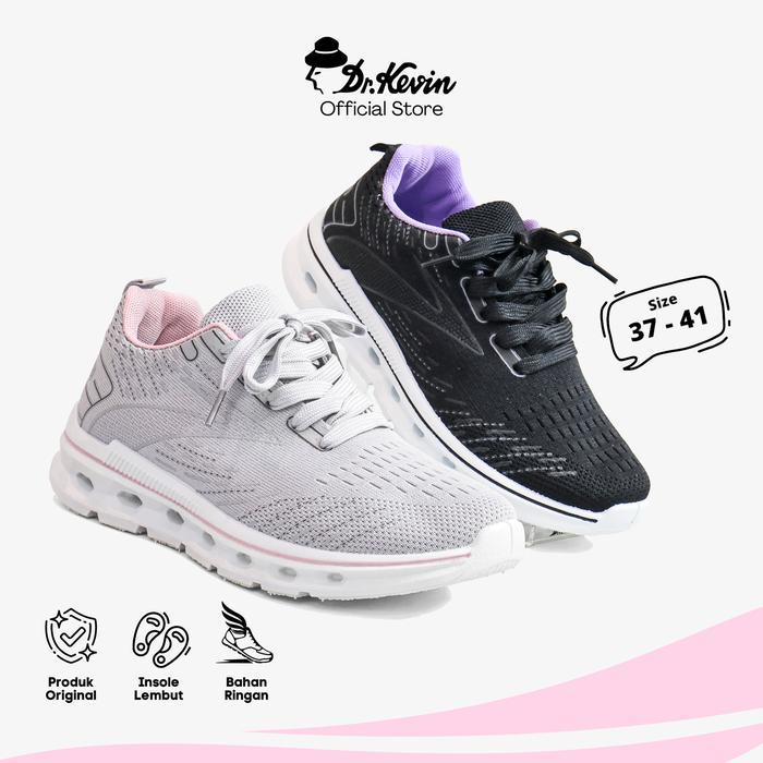 Aerostreet.Shoes - Sepatu Olahraga Sport Wanita Sneakers Rajut Tali 589-094