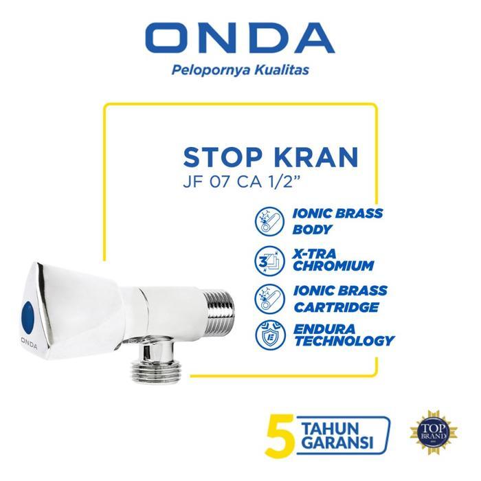 San Ei Smart - Stop Kran Cabang Onda Jf 07 Ca Keran Jet Shower Toilet Valve Single