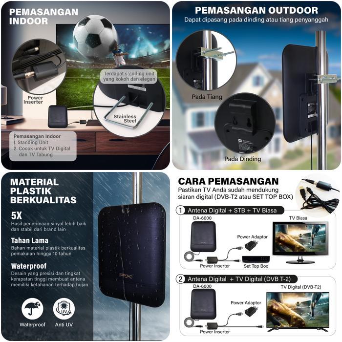 [] PX ANTENA DIGITAL TV PX DA-6000 DIGITAL TV PX DA6000 ANTENA DIGITAL