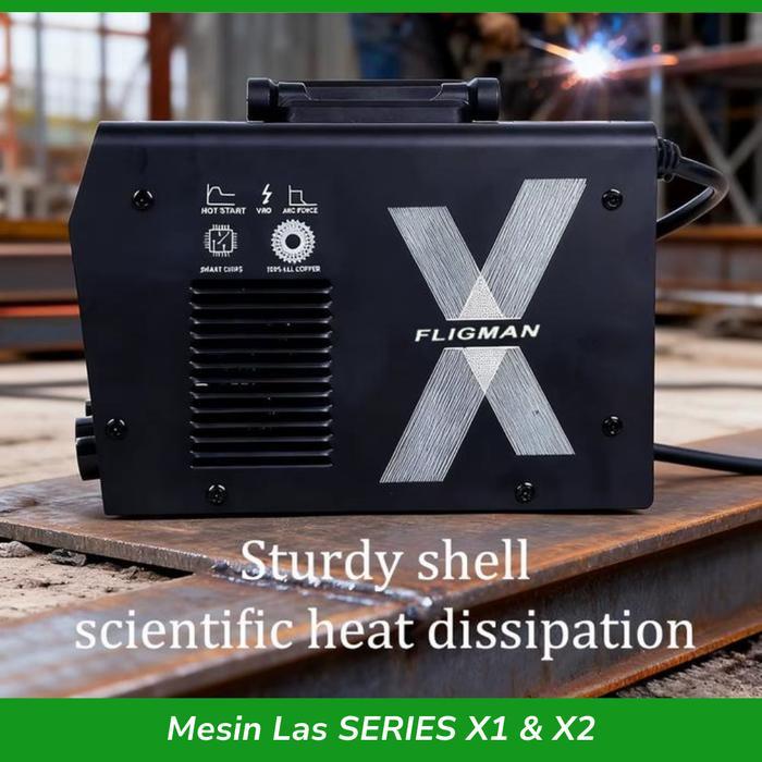 Mesin Las Fligman Mesin Las Inverter Series X2000 & X250 900 Watt / Mesin travo las 2 in 1 MMA-200A