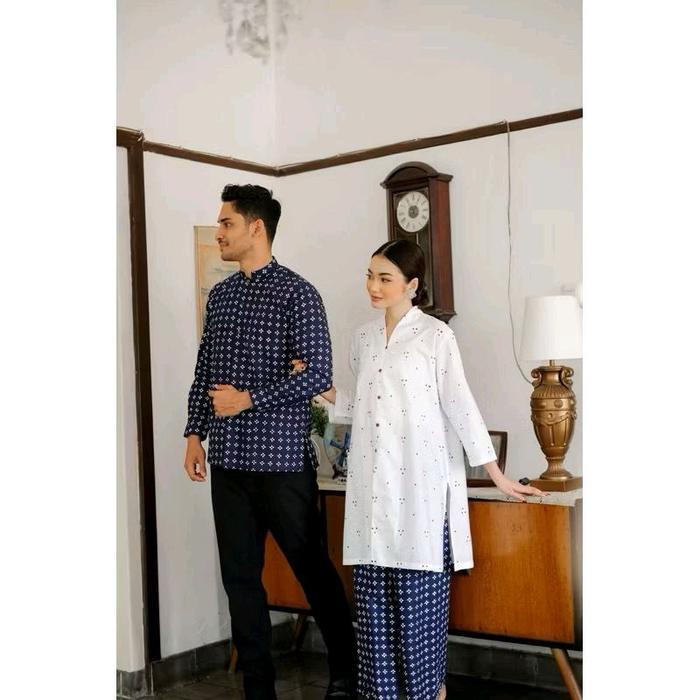 PREMIUM COUPLE BATIK KALILA-TUNIK GARUTAN SOLO-TUNIK BATIK KERJA-COUPLE FAMILY BATIK-BATIK