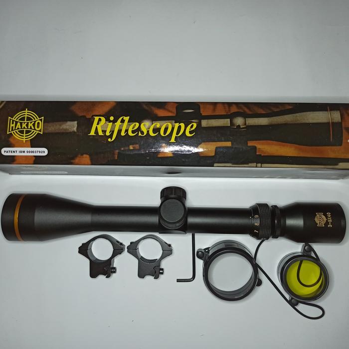 Telescope Hakko 3-9X40 Ring Gold