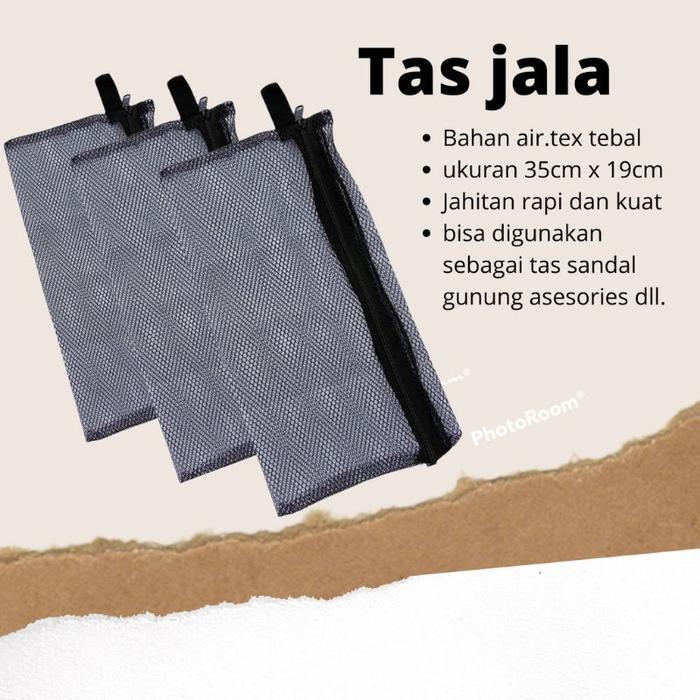 Aerostreet - Sendal Gunung Mustang Model Jepit Cewek / Cowok Ukuran 37-43 Bonus Jaring Sandal Wanita