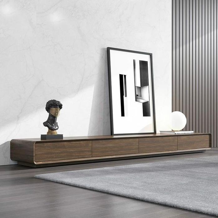 buffet tv minimalis kayu jati solid ,buffet tv panjang