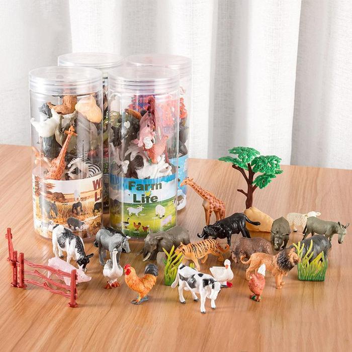 Mainan Hewan Action Anak Animal Mainan Figure Farm Poultry Set Kecil Binatang Animal Toys