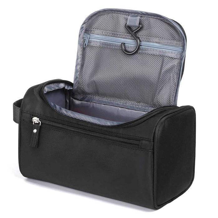 dxo Tas Perlengkapan Mandi Tempat Sabun Anti Air Travel Toiletries Bag Organizer Double Zipper
