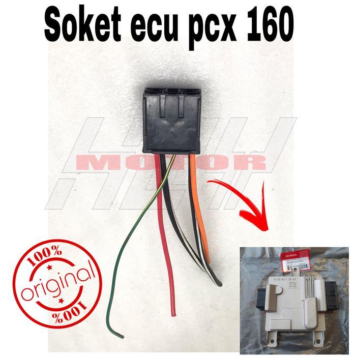 Kabel Socket Soket Ecu Ecm Cdi Honda Pcx 160 Pcx160 Original Asli Termurah Langka