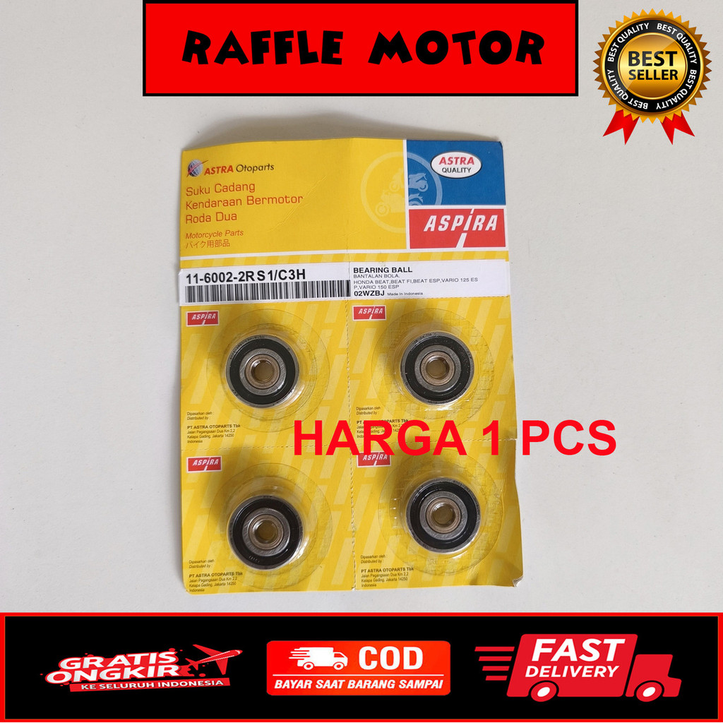 ASPIRA BEARING 6002-2RS1. LAHER 6002 11-6002-2RS1