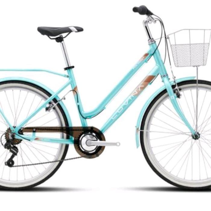 sepeda anak wanita polygon lovina 26 1x7 sp citybike lovina26 - tosca