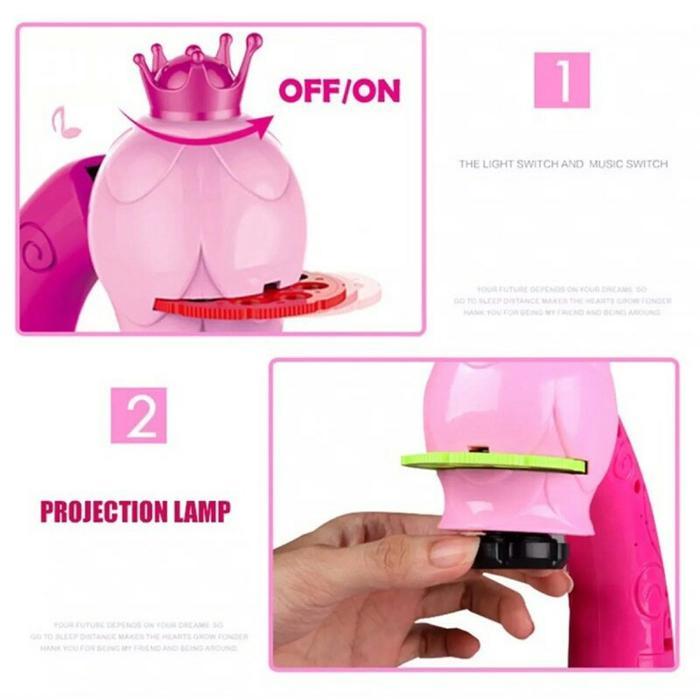 MAINAN MEJA MENGGAMBAR ANAK DENGAN PROJEKTOR PAINTING