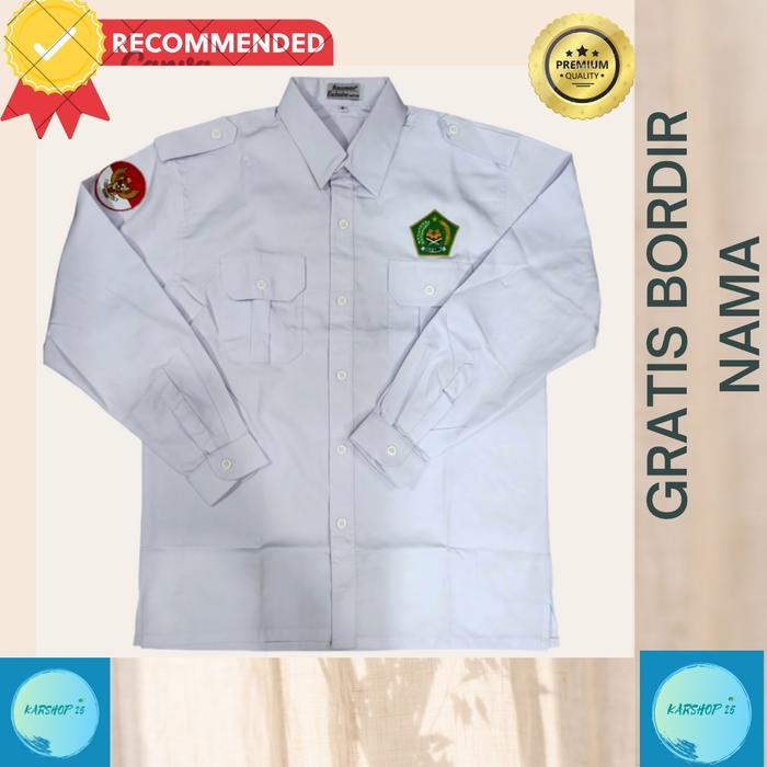 SERAGAM PDH KEMENAG TERBARU KEMEJA KEMENAG ATASAN KEMENAG BAJU KEMENAG SERAGAM KEMENAG