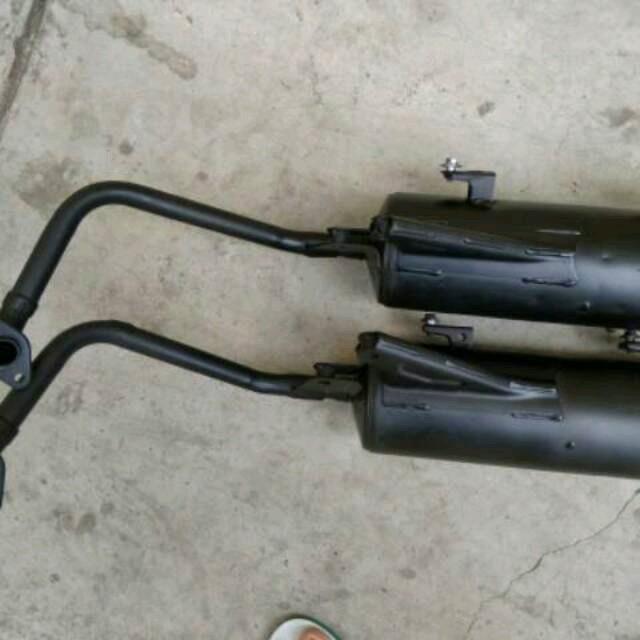 Knalpot ori beat spacy Scoopy karbu fi