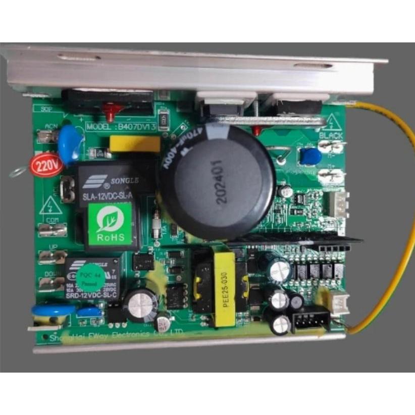 Treadmill dc motor controller card