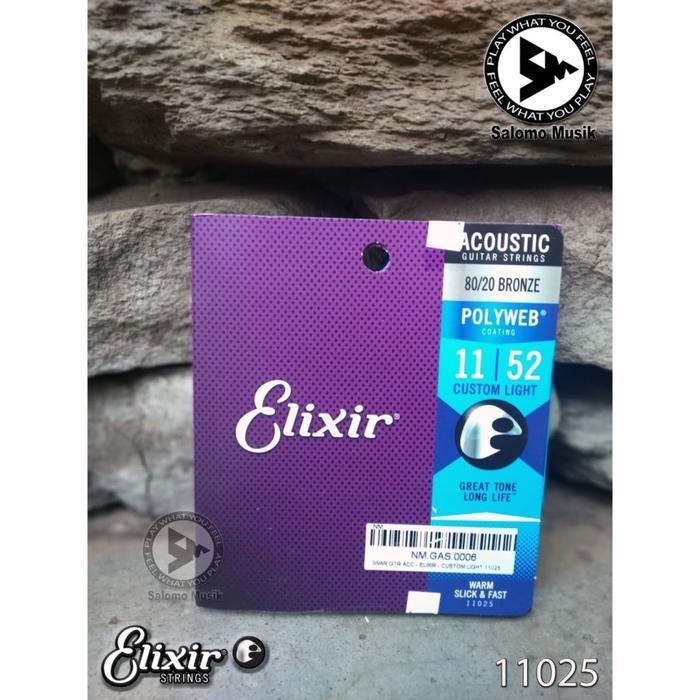 Senar Gitar Akustik Original Elixir 11025
