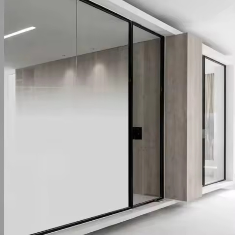 Self Adhesive White Fog Gradient Window Film Semi-Privacy Window Professional Decorative Glass Film