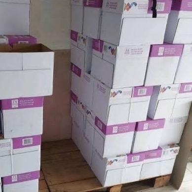 Kertas HVS A4 / F4 75gsm BMO ( Bright White Multipurpose Office Paper ) 1 box = 5 rim