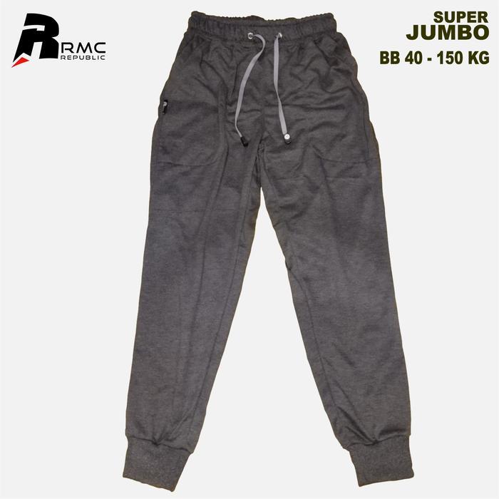 SIAPKIRIM RMC Republic - Celana Jogger Panjang Dewasa Polos Misty Tua Pria Wanita READY STOCK