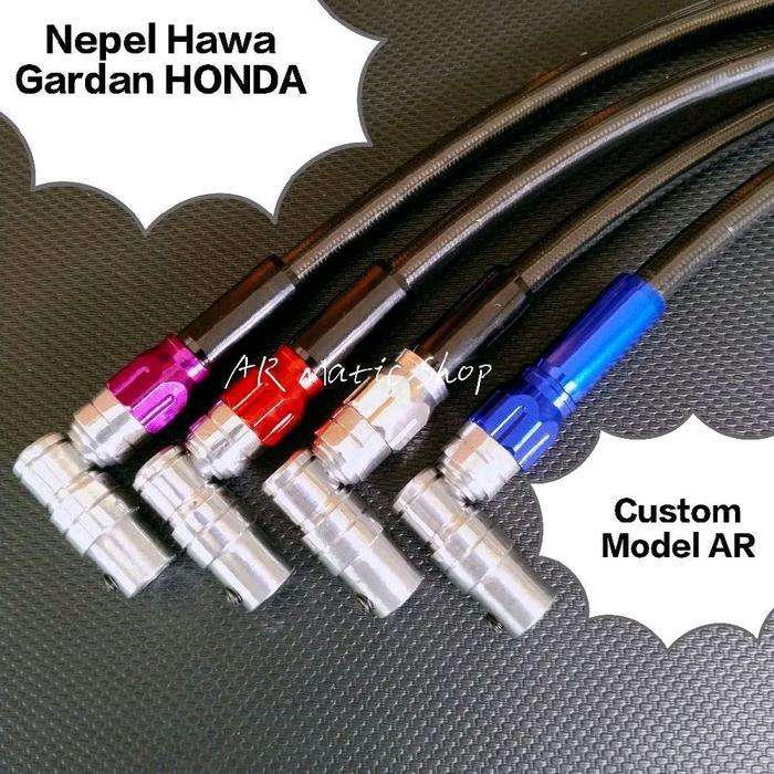 Selang & Nepel Hawa Aerox alfa Nouvo Mio Soul Mx Fino Nmax Aerox Nepel Hawa Gardan Cnc Yamaha Nepel