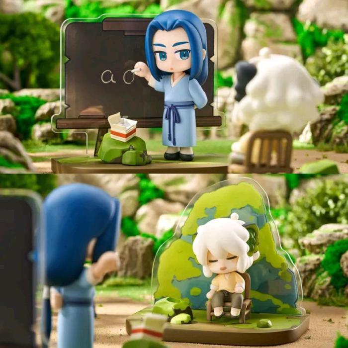 Ready Apex Toys Mini Figure Click Series The Legend of Hei 2 Wuxian & Xiaohei 0126