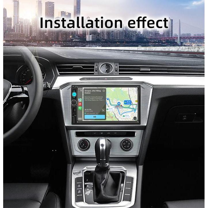 Ready Head Unit Mobil Double Din Android 7 Inch Bluetooth 5.1 Audio MP3 MP5 Player Layar Sentuh 7