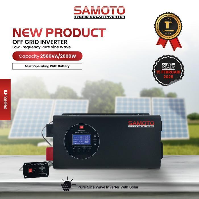 ILF2500 - 2500VA/2000W INVERTER HYBRID SOLAR INVERTER SAMOTO