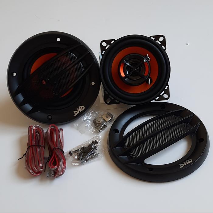 Audio Lebih Hidup 1 Set (Sepasang) Speaker Audio Mobil 4 Inch 2 Way Coaxial Speaker Dhd-420Cx