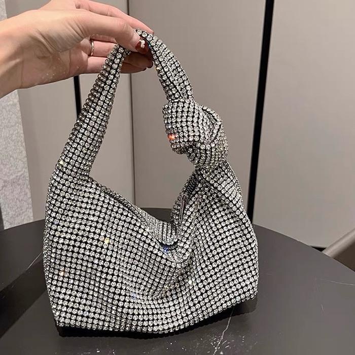 Tas Pesta Wanita Permata Besar Diamond Shoulder Bag J022 New