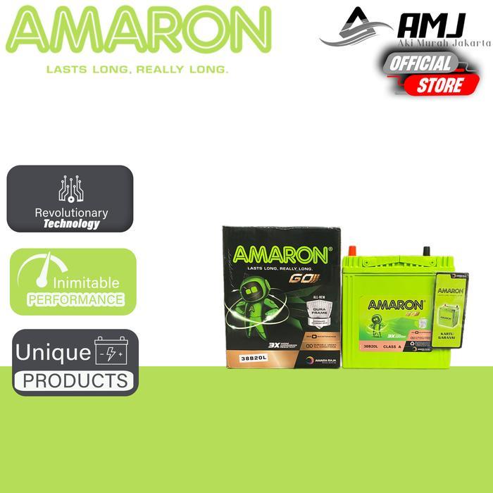 Amaron Go Aki Mobil Daihatsu Sigra Ns40Zl / 38B20L - 35Ah Aki Kering