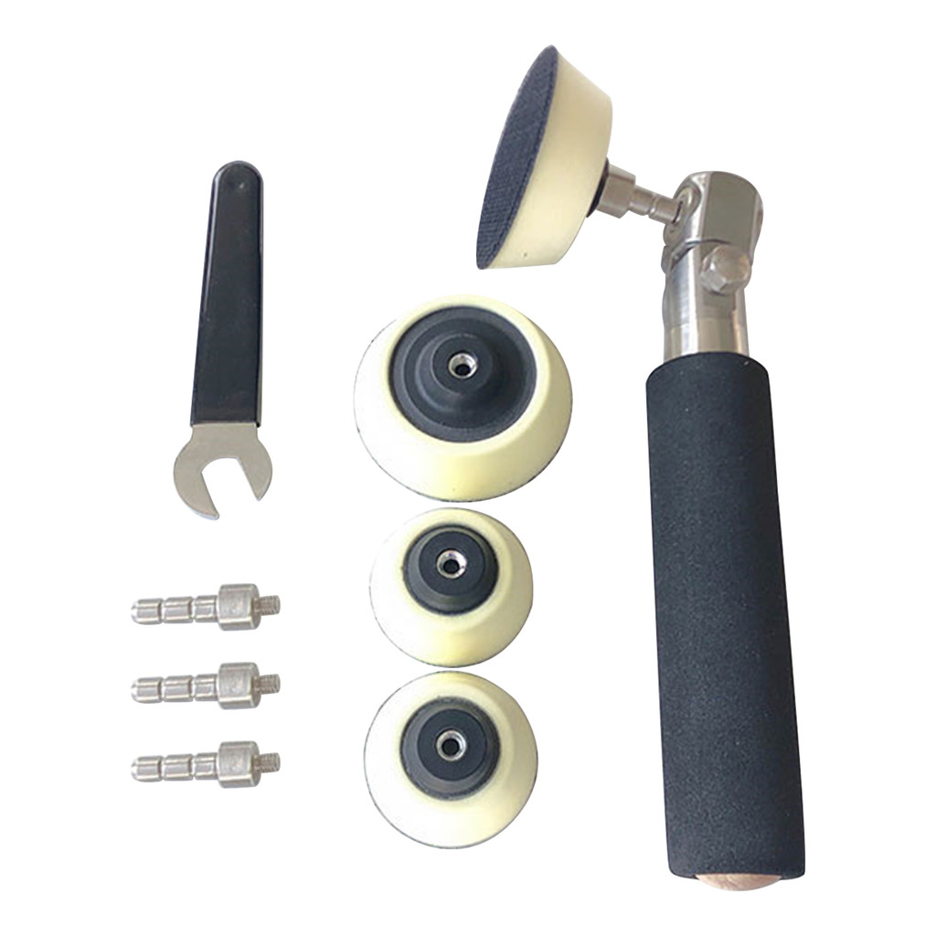 Mesin Bubut Kayu Penggiling Putar Genggam Alat Aksesori Tukang Kayu Pemoles Manual Bubut Kayu Sander