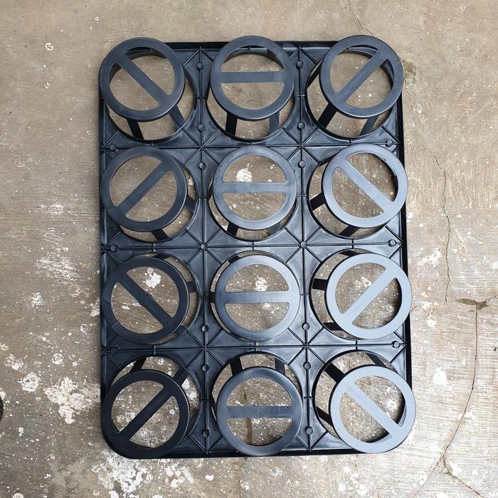 NEWW TRAY POT anggrek 12 lubang / TRY POT pot 10 cm