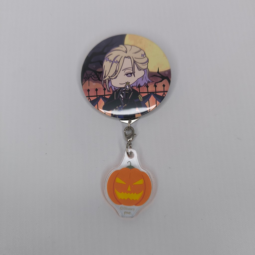 Can Badge with Charm Disney Twisted Wonderland Vil Schoenheit