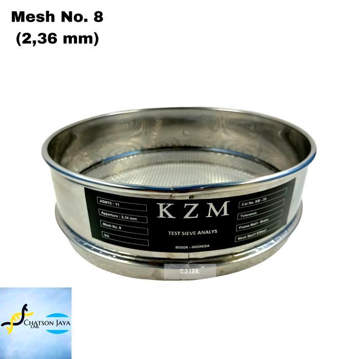 SIEVE AYAKAN STAINLESS MESH 8 TEST MESH 8 (2,36 MM)