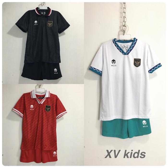 Mills Footwear - Kaos Bola Kids Timnas Indonesia Jersey Kids Timnas Indonesia Anak