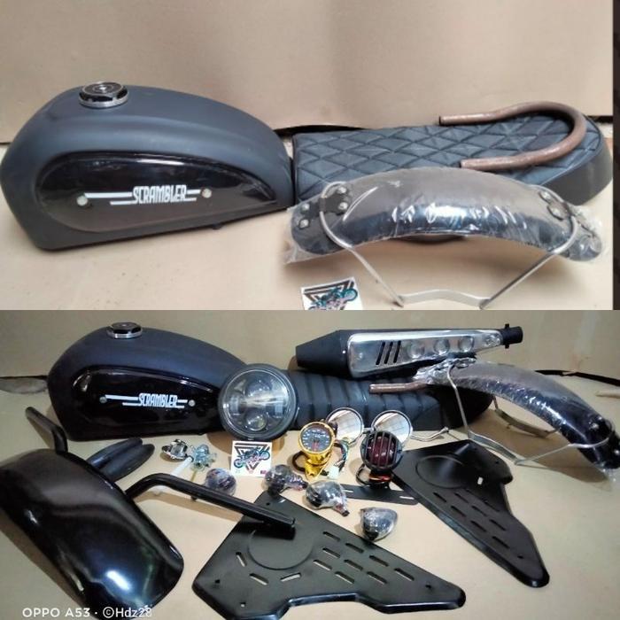 Paket Custom Japstyle Paket Body Japstyle Baju Seat Motor Custom