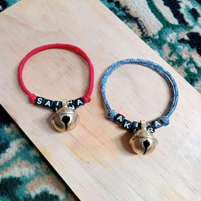 Kalung Kucing Nama Lonceng Kuningan Nyaring