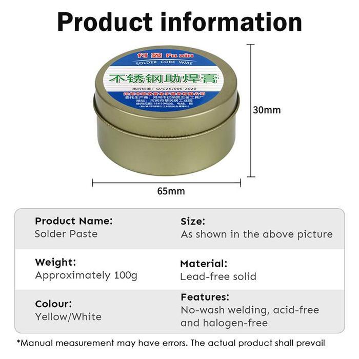 N3W CASTA 35g 100g Flux Solder, Flux Untuk Soldering, Pasta Flux Soldering Rosin Untuk Soldering