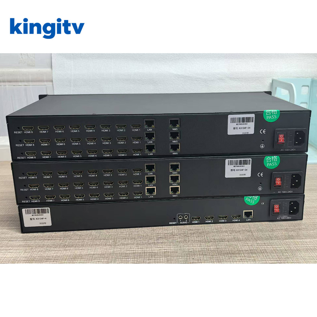SPECIAL 24-Channel H264 Video HDMI to IP Live Streaming UDP RTP IPTV Encoder  Converter for Broadcas