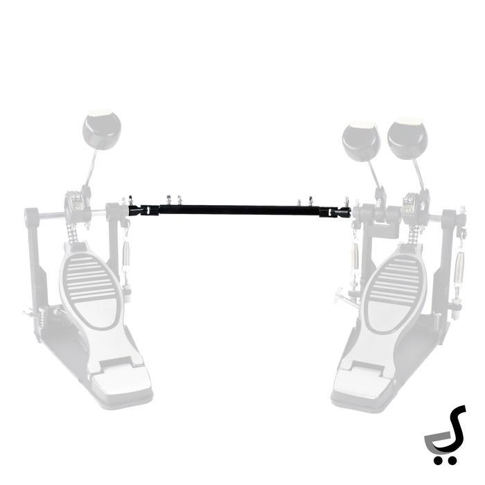 Tiang Sambungan Double Pedal Drum Kick Bass Besi TDAS-203