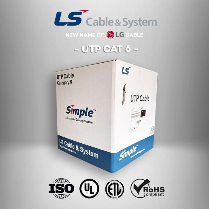 Ls Utp Cable Cat6 / Kabel Data Cat 6 Merk Ls