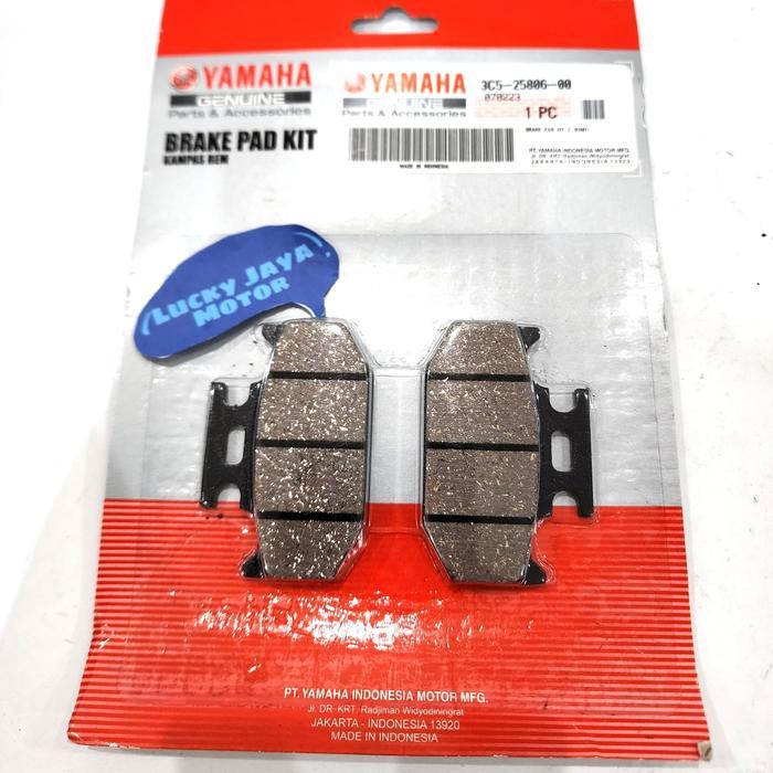 Kampas Rem Belakang Disk Disc Pad Wr 155 Wr155 Diskpad 3C5-25806-00 Redy Stok