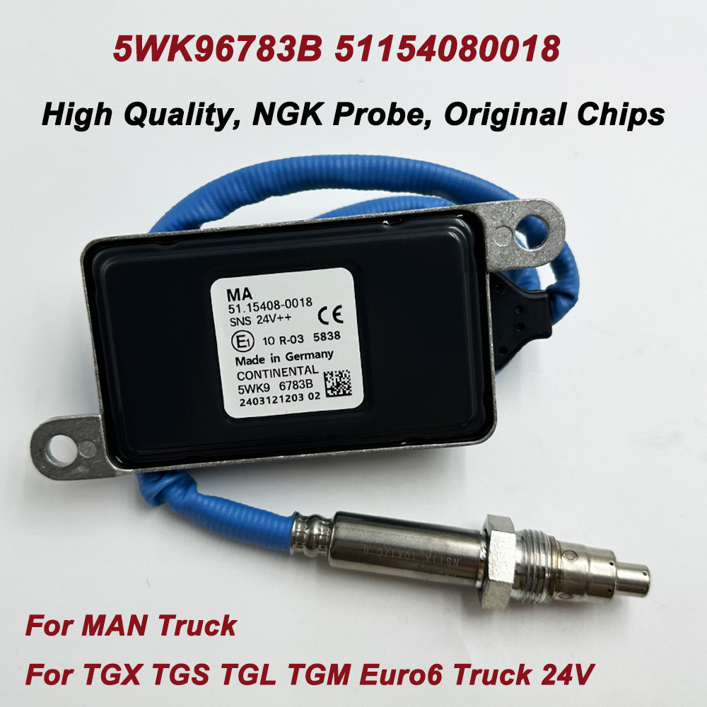 BESTPRICE High Quality for NGK Probe 5WK96783B 51154080018 Made In Germany NOx Oxygen Sensor For MAN