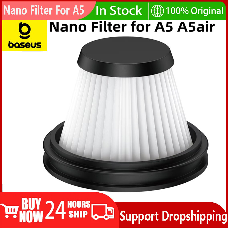 Baseus 1Pcs Nano Filter For A5 A5Air 16000Pa Car Cleaner Filters
