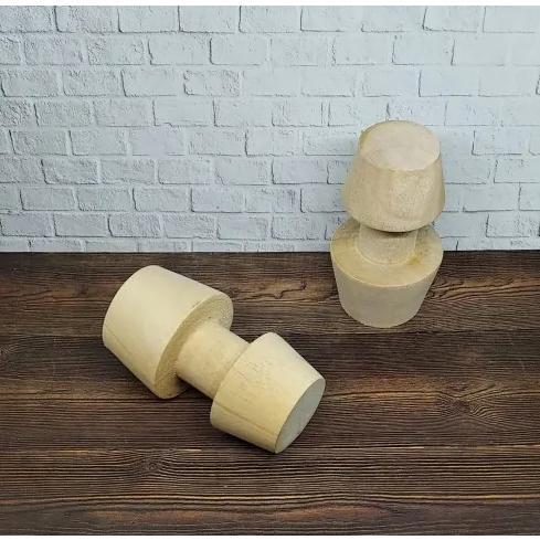 Penekan Kue Pai Kayu Untuk Penekan Cetakan Pie / Penekan Kue Sus / Dorongan Kue Pie / Pusher Pie