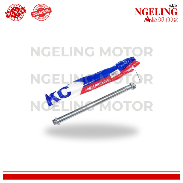 As Roda Belakang Tiger Merk KC Original Axle RR Wheel Motor Honda Tiger Revo - Harap Baca Deskripsi 