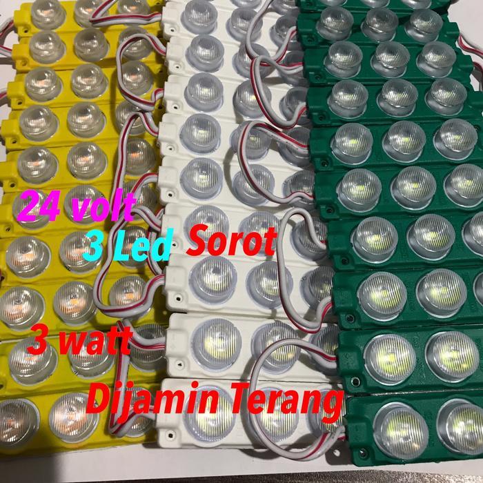 "New" Lampu Kolong Sorot 12 Volt 3 Led 3 Watt Dijamin Terang