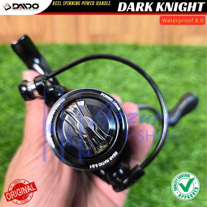 Reel Daido Dark Knight Waterproof 8.0 Power Handle /Reel Spinning /Reel Galatama Galapung Best