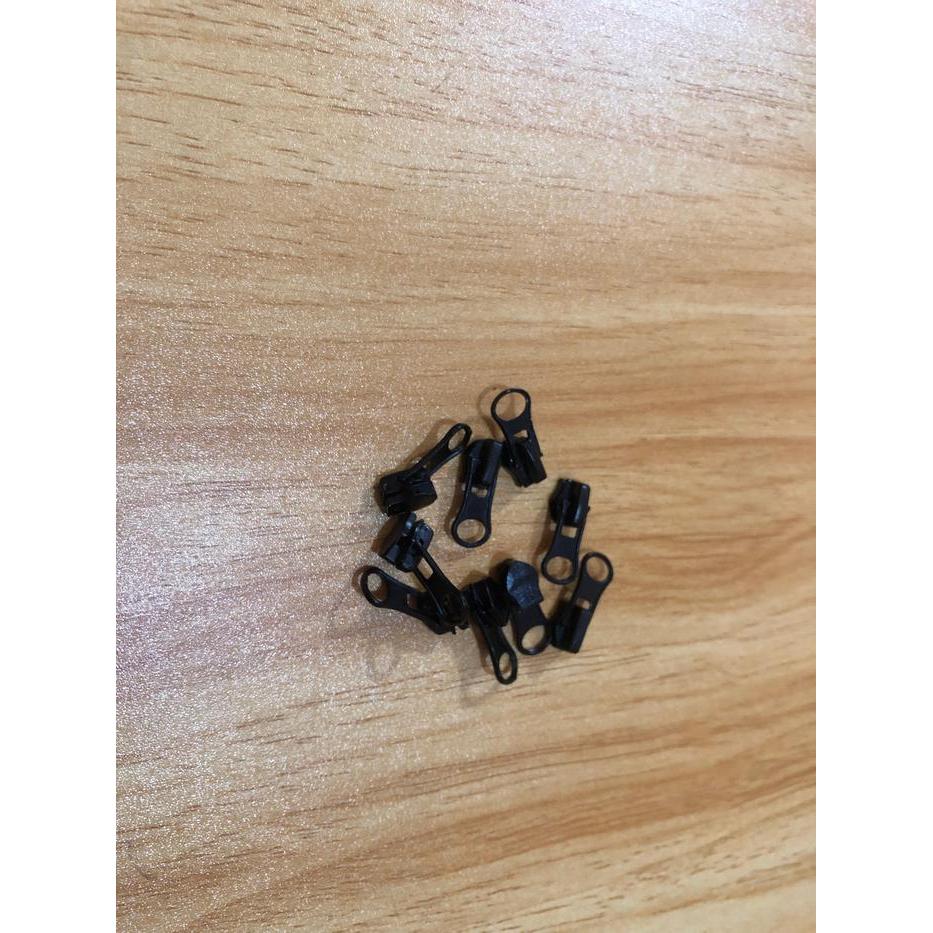 kepala resleting waterproof no.3 terbalik isi 100 pcs